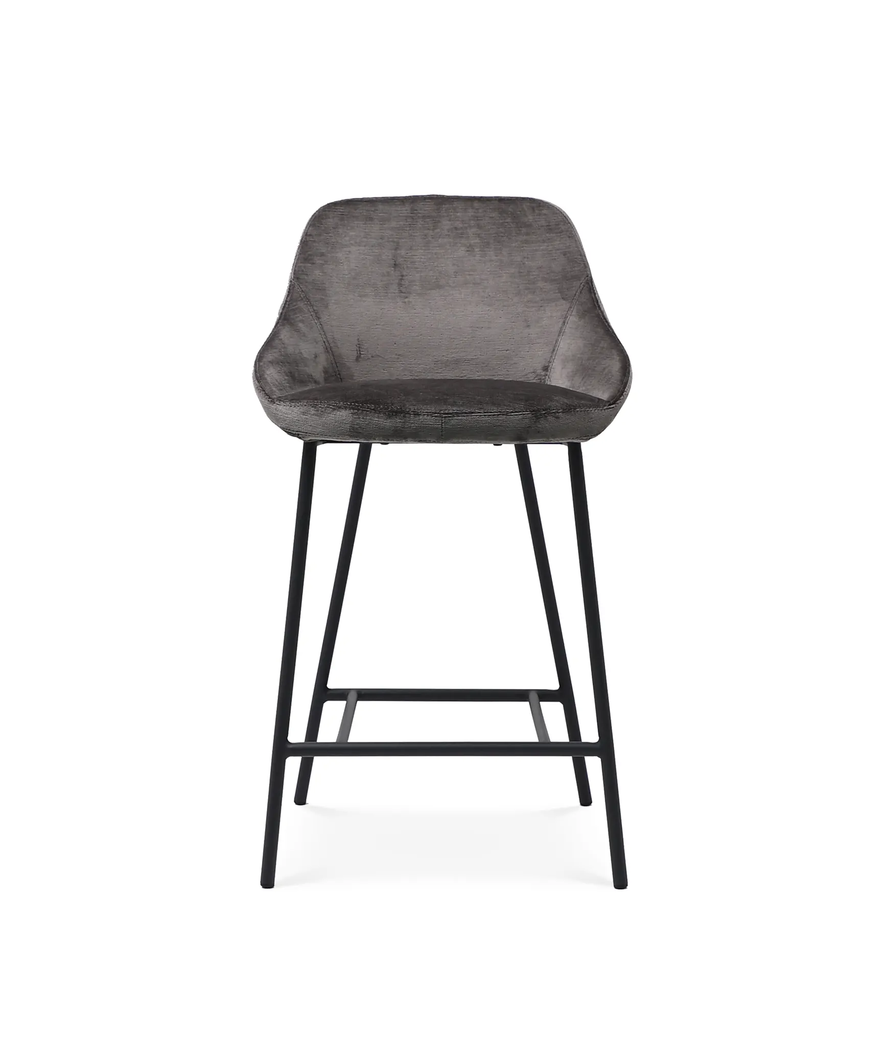 FINN DELUXE Bar Stools: Zen w/ Elegant Velvet Fabrics FINN DELUXE
