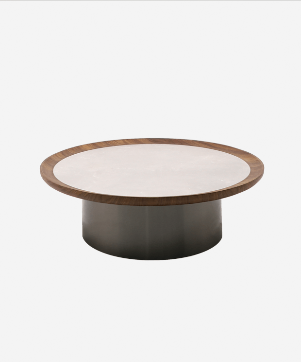 SleekCircle / Coffee Tables / Wood Edge